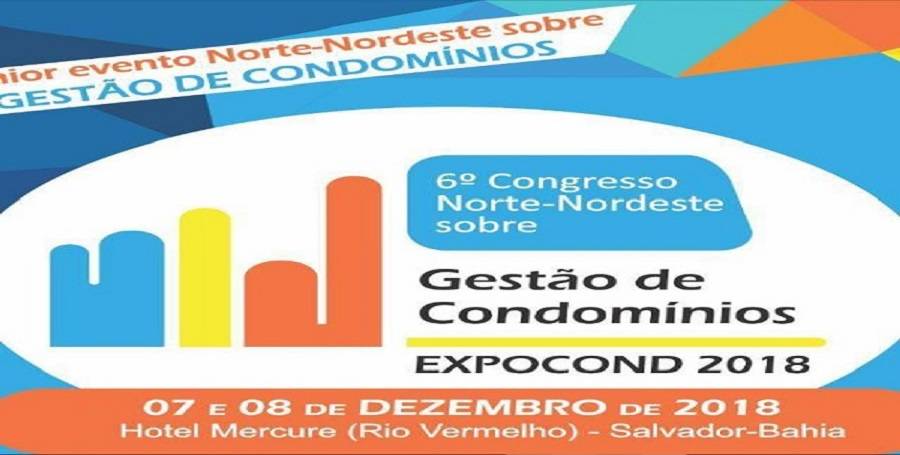 6 Congresso Norte-Nordeste de Condomínios em Salvador-BA